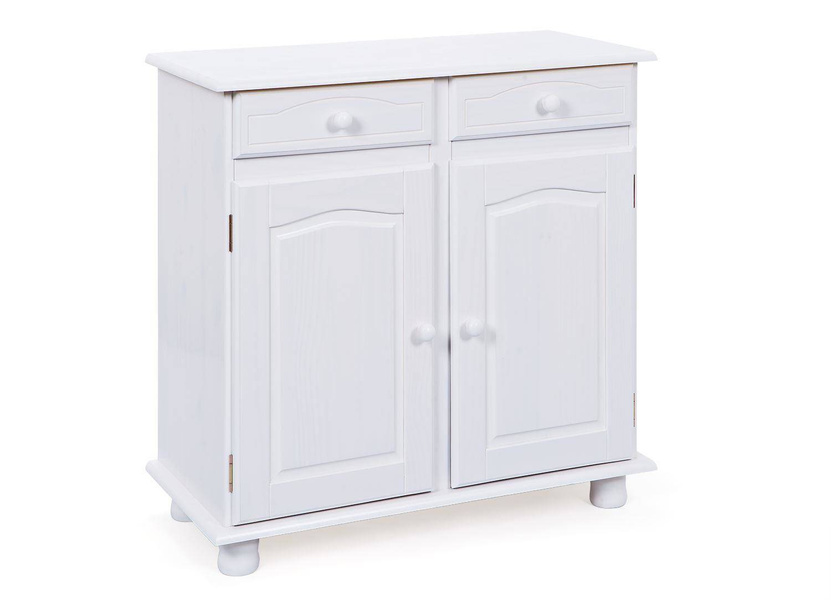 Komoda LOVI drewniana biała