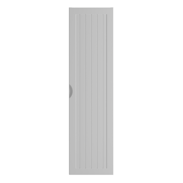 MONA-03 - Słupek Wysoki 1-drzwiowy 130cm Biały Mat
