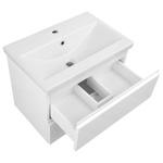 Astor Zestaw Reno 60 cm Szafka z Umywalką 2S Biały Połysk