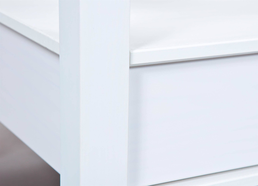 Stolik kawowy PROVENCE 7 drewniany biały