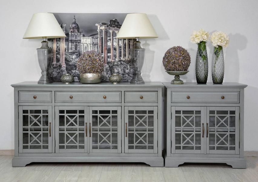 AV375-32 Komoda 2D/1S Avola Earl Grey