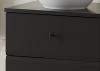 RAY-02 - Szafka pod Umywalkę 2S 60 cm Czarny Mat