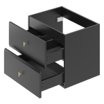 RAY-02 - Szafka pod Umywalkę 2S 60 cm Czarny Mat