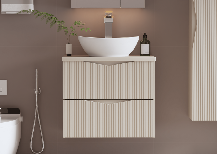 Blat Łazienkowy 60 cm Piasek Pustyni