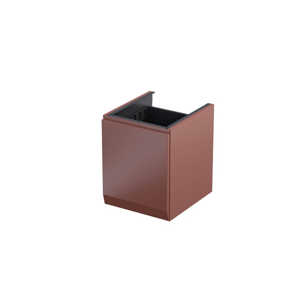 Oristo Szafka Niska z Koszem BRYLANT UNI 40 cm Czerwony