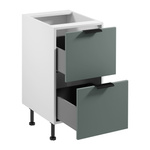 Szafka Kuchenna Dolna 2S Sorento D45S2 AX Biały Green