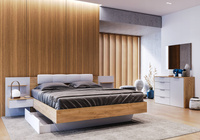 Asti AS-33-WB - Skrzynia Kufer Do Łóżka Sypialnia Tapicerowany Dąb Craft