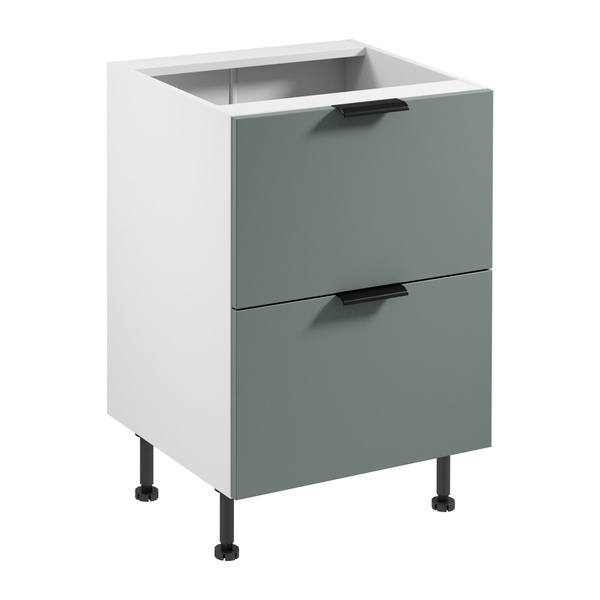 Szafka Kuchenna Dolna 2S Sorento D60S2 AX Biały Green