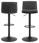 Actona Hoker Obrotowy Flynn Ciemny Szary