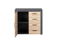 Komoda CORBETO 1T4S antracyt