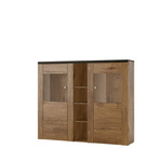 Larona Witryna Barek 2-drzwiowa Dąb Lefkas / Touchwood