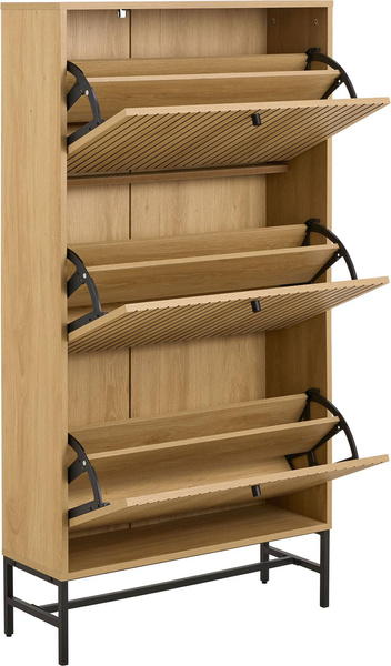 Actona Szafka Na Buty 3-drzwiowa Albany Dąb Naturalny