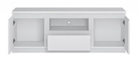Fribo FRIF02 - Komoda RTV 2D1S Biała