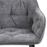 Actona Krzesło Z Podłokietnikiem Brooke Szare