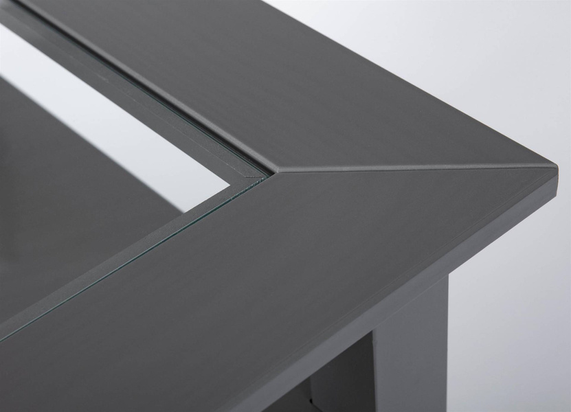 Stolik kawowy PROVENCE 1 drewniany szary