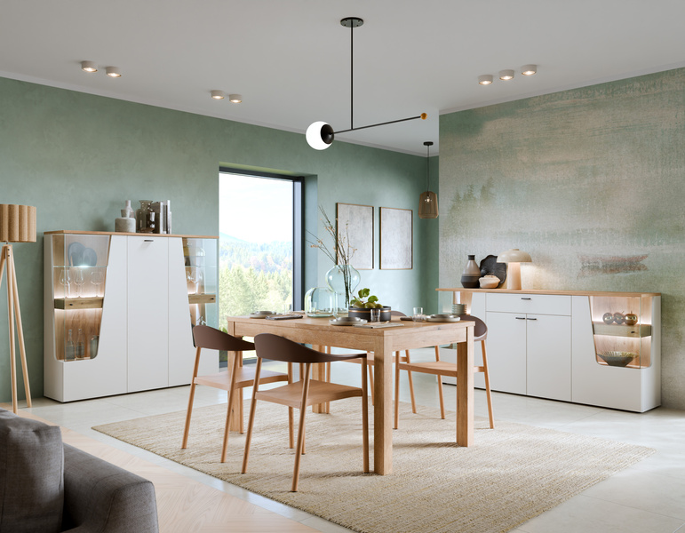 Cut Out CTUV03 - Witryna 3D Cashmere Dąb Coast Evoke