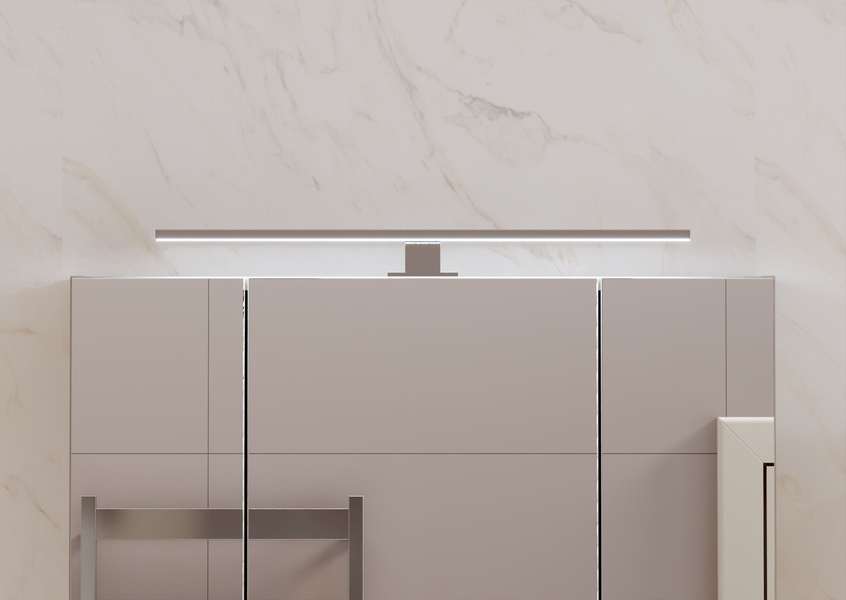 ALA - Lampa LED Nad Szafkę 60 cm Chrom 230V IP44