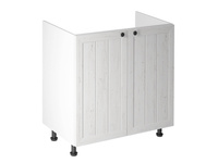 Szafka Kuchenna Dolna 2-drzwiowa Zabudowa Zlewozmywaka D80Z Prowansja Sosna Andersen Biały Mat