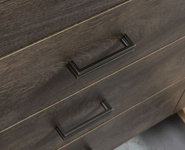 INDIANAPOLIS-2 - Szafa 1D1S Jesion Ciemny