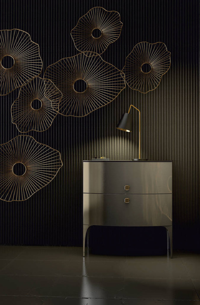 Oristo Blat 82 cm LOUIS czarny połysk