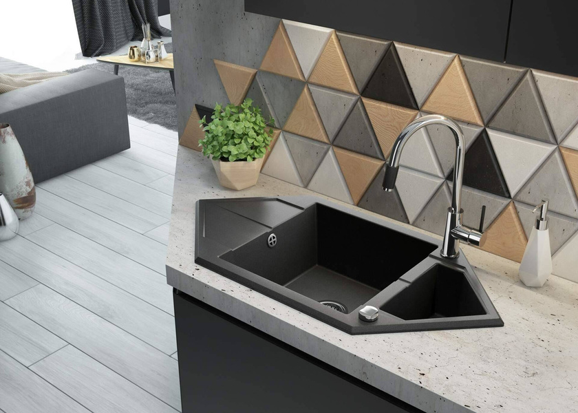 Bateria kuchenna z podłączeniem do filtra wody Aster