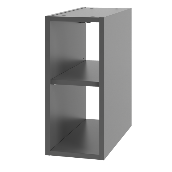 REGAŁ-09 – Regał Łazienkowy 20cm Szary Mat