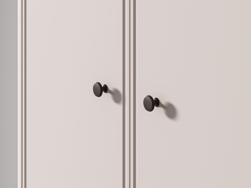 Szafa 2-drzwiowa VILAVIO 08 Dąb Windmill Dark Cashmere