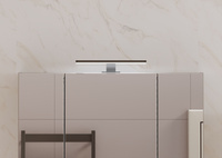 ALA - Lampa LED Nad Szafkę 30 cm Czarny 230V IP44