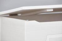 Skrzynia EMEL biała drewniana