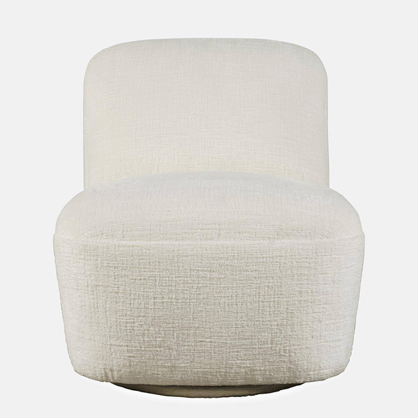 Leith LET74W Fotel obrotowy tapicerowany