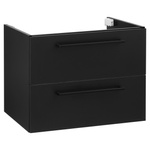 Astor Zestaw Nicole Czarny 60 cm Szafka z Umywalką Czarny Mat