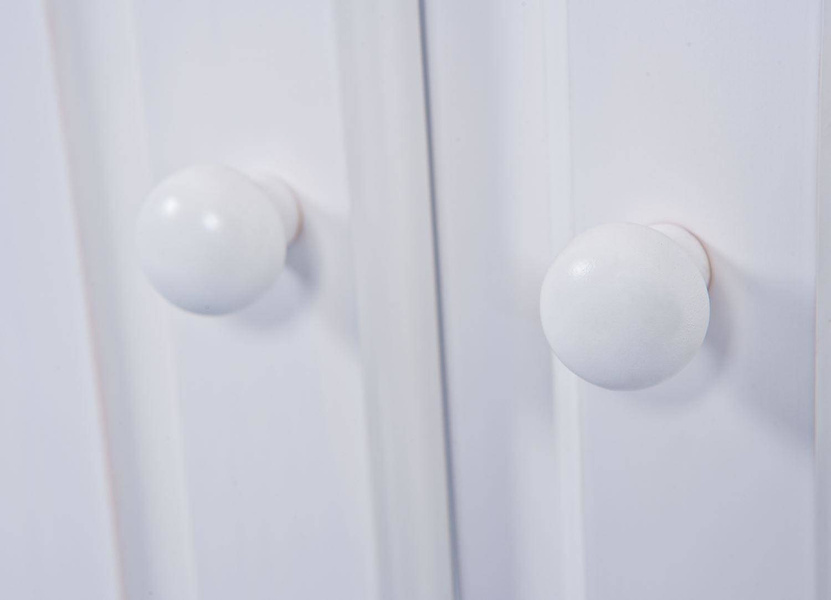 Komoda LIVIO drewniana biała