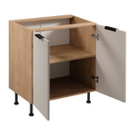 Szafka Kuchenna Dolna 2D Sorento D80 Puccini Beżowy Mat