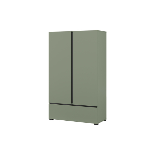 Cross S - Bieliźniarka 2D1S Zgaszona Zieleń Czarny