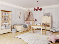 STORY SO-11 - Komoda 2D1S Beż Piaskowy Dąb Vincenza Bielona