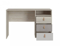 Denim DEIB01 - Biurko 3S Orzech Rockford Jasny/Cashmere/Caroline