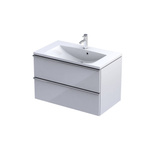 Oristo Szafka z Umywalką ETNA UNI 80 cm Biały