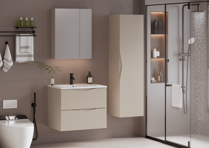 CLEO-03 - Słupek Wysoki 1-drzwiowy Piasek Pustyni