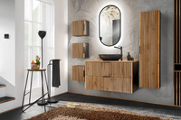 Szafka pod umywalkę 80 cm 2S Xilo Black Wotan