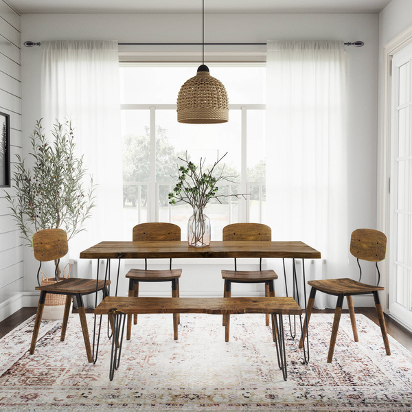 AV1781-48KD Ławka Avola Chestnut