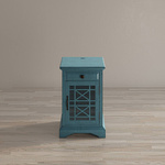 AV175-22  Szafka 1D/1S Avola Antique blue