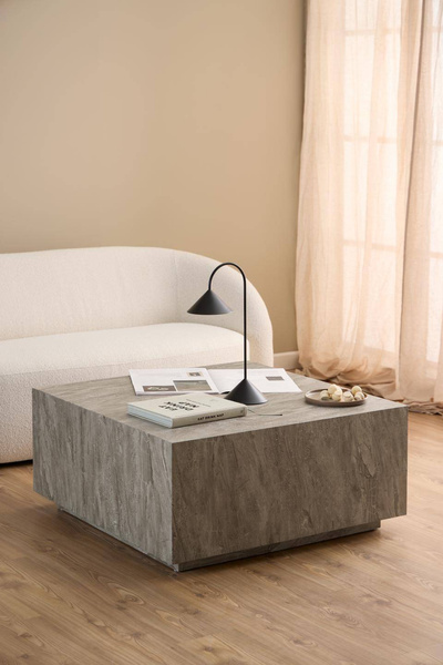 Actona Stolik Kawowy Dice Szary Marmur River