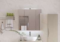 ALA - Lampa LED Nad Szafkę 40 cm Chrom 230V IP44