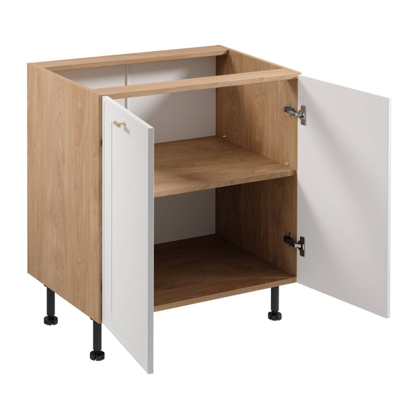 Szafka Kuchenna Dolna 2D Sorento D80 Puccini Biały Mat Ramka