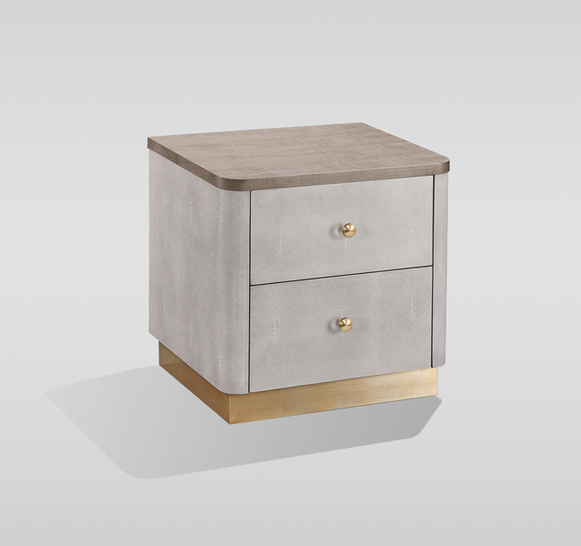 Stilig Bedroom ST890Q Łóżko tapicerowane 160cm + 2 szafki nocne ST891