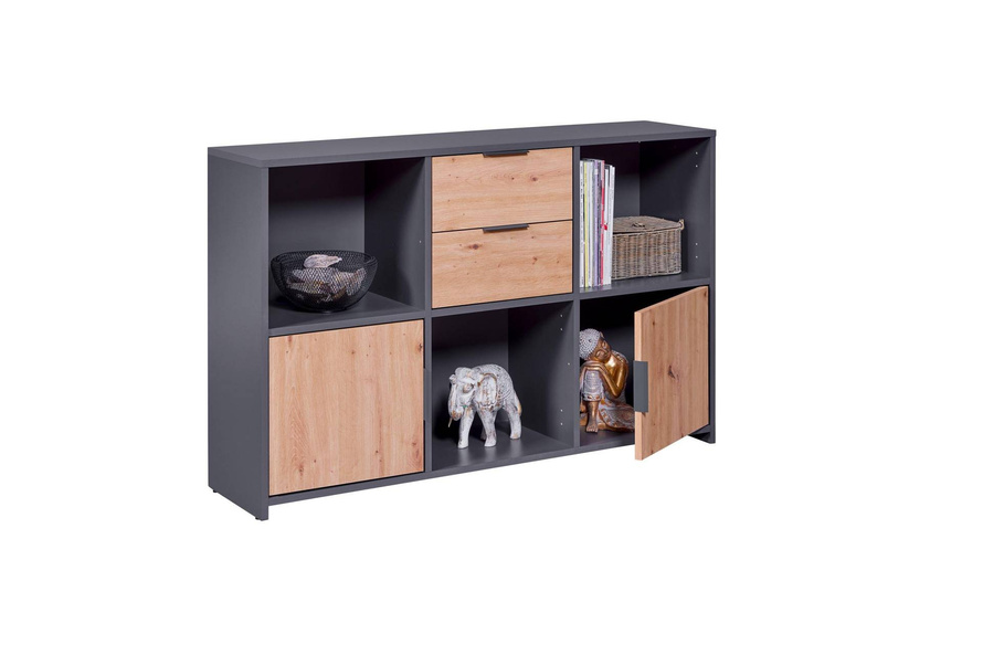 Komoda Pepeto 2T2S antracyt