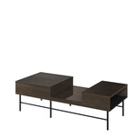 PIEMONTE PE-08 - Stolik 1S Jesion Portland/Czarny