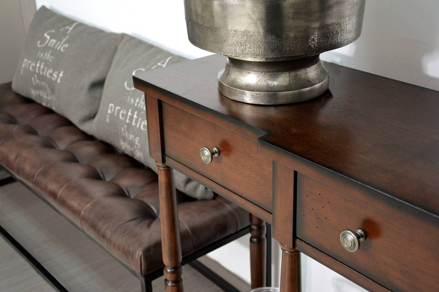 AV1632-60 Avola konsola brązowa 3S Avola antique Mahogany