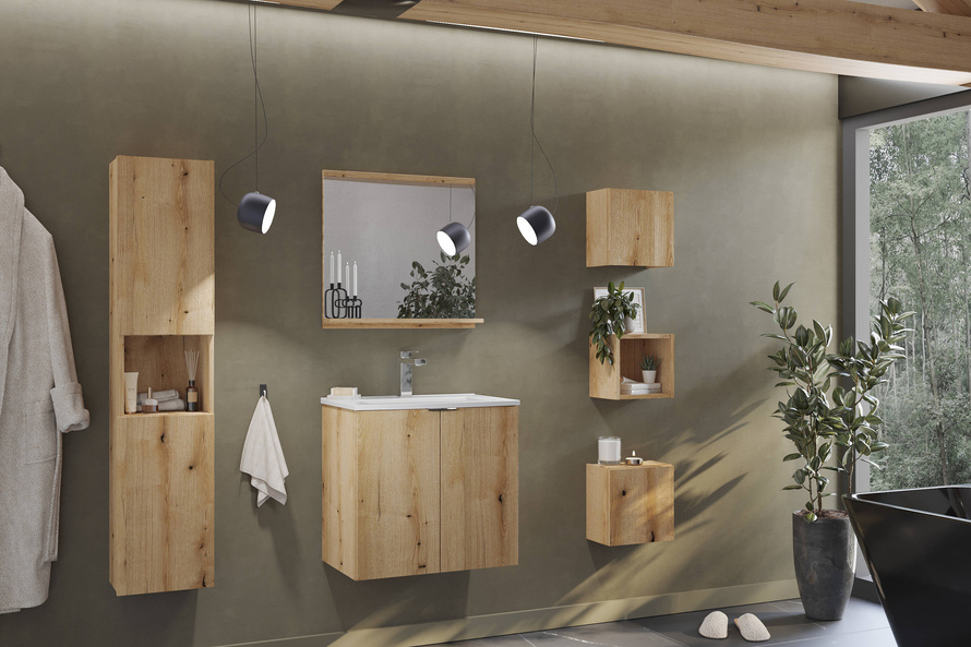 Szafka Pod Umywalkę 50 cm NOVA OAK