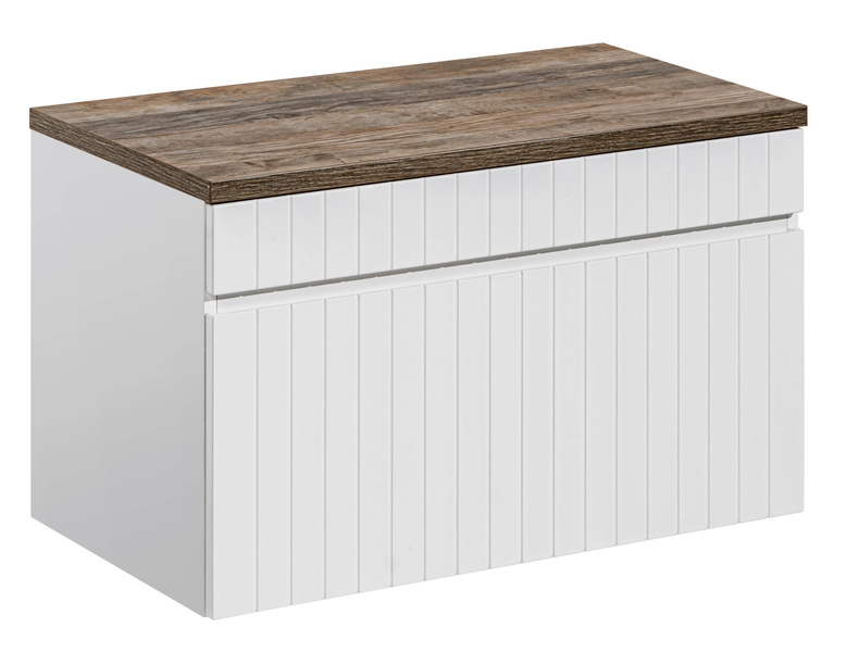 Szafka pod Umywalkę 80 cm 1D ICONIC WHITE